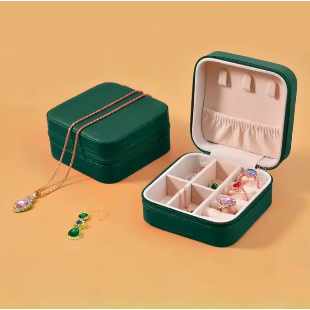 Women's Small Travel Jewelry Box - Gray